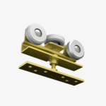 Streamline High-strengthnylonwith stainless steel ball bearings.