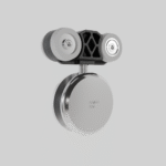 Roller Wheels Nylon materialouter with stainless steel bearings inside.