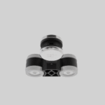 Roller Wheels Nylon materialouter with stainless steel bearings inside. - Image 3