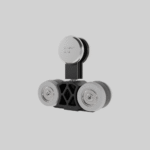 Roller Wheels Nylon materialouter with stainless steel bearings inside. - Image 2
